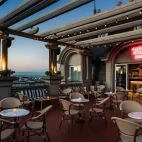 Rooftop bar at The Alvear Palace Hotel in Buenos Aires, Argentina