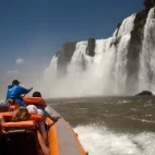 Boat trip to Iguazu Falls in Argentina