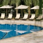 Swimming pool at Belmond Hotel Das Cataratas in Iguaçu Falls, Brazil
