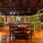 Restaurant at Sanma Hotel in Iguaçu Falls, Brazil