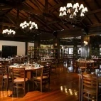 Restaurant at Sanma Hotel in Iguaçu Falls, Brazil