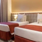 Superior twin suite at Sanma Hotel in Iguaçu Falls, Brazil