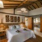 A master room at Pousada Trijuncao, Brazil.