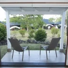 Terrace at Altiplanico Easter Island Hotel