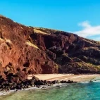 Ovahe Beach in Easter Island, Chile