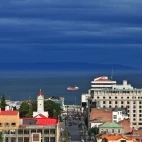 View from Punta Arenas, Chile