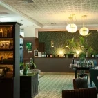 Lobby at Hotel Bidasoa in Santiago, Chile