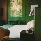 Junior suite at Hotel Bidasoa in Santiago, Chile