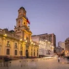Plaza de Armas Square in Santiago, Chile