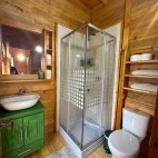 A bathroom at La Florida, Colombia