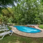 Swimming pool at Villa Lapas in Costa Rica