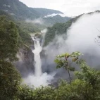 San Rafael Falls in the Ecuadorian Amazon