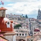 Quito Old Town in Ecuador