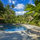 Swimming pool at Esquinas Rainforest Lodge in Costa Rica