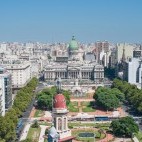 Aerial of Buenos Aires, Argentina