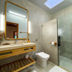 Bathroom at Fazenda Baia das Pedras in the Southern Pantanal, Brazil