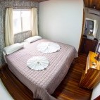 Double bedroom at Jaguar Retreat in the Pantanal, Brazil
