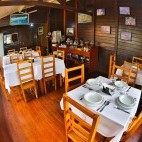 Restaurant at Jaguar Retreat in the Pantanal, Brazil