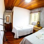 Twin bedroom at Jaguar Retreat in the Pantanal, Brazil