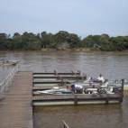 Boats at Hotel Pantanal Norte in Brazil