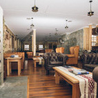 Lounge at Hotel Estancia El Ovejero in Chile