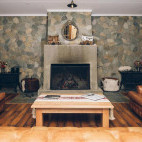 Lounge at Hotel Estancia El Ovejero in Chile