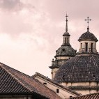 Cathedral rooftop in Bogotá, Colombia