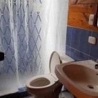 Bathroom at El Dorado Lodge, Colombia