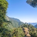 Terraces of the Lost City in Sierra de Santa Marta, Colombia