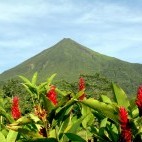 Arenal volcano in Costa Rica