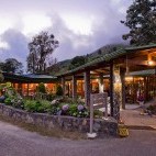 Entrance to Savegre Hotel in Costa Rica