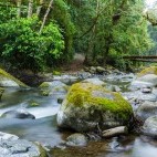 Savegre River in San Gerardo de Dota, Costa Rica