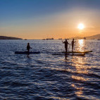 Stand-up paddleboarding in Costa Rica