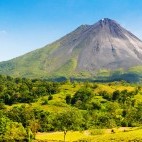 Arenal volcano in Costa Rica