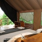 A tent at Galapagos Safari Camp in the Galapagos Islands