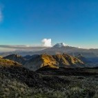 Antisana volcano in Papallacta, Ecuador