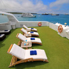 Sundeck on board Analí in the Galapagos Islands