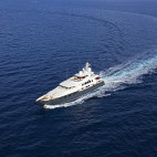 Aqua Mare in the Galapagos Islands.
