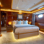 Cabin 101 on board Aqua Mare liveaboard in the Galapagos Islands.