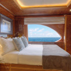 Cabin 301 on board Aqua Mare liveaboard in the Galapagos Islands.