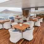 Sundeck on board Origin boat in the Galapagos