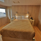Cabin on board MY Passion in the Galapagos Islands