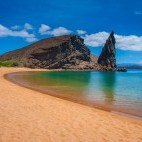 Pinnacle Rock in the Galapagos