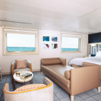Darwin suite on board Santa Cruz II in the Galapagos Islands