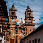 Valle de Bravo town in Mexico