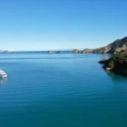 Aerial view of Heritage Explorer in New Zealand.