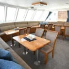 The dining room on Heritage Explorer.