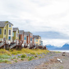 Houses in Homer, Alaska