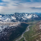 Aerial of Lake Clark National Park, Alaska