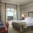 Bedroom at The Algonquin Resort in St Andrews, Canada